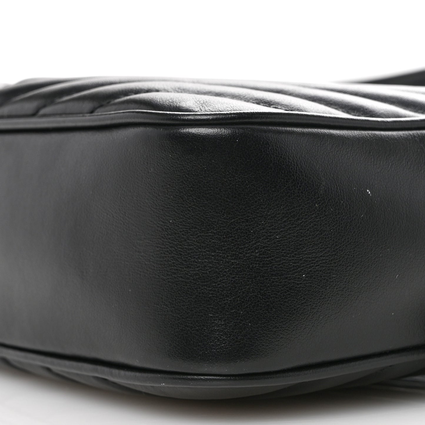 Calfskin Matelasse Monogram Lou Camera Bag Black