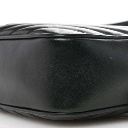 Saint Laurent Calfskin Matelasse Monogram Lou Camera Bag Black 10 of 10