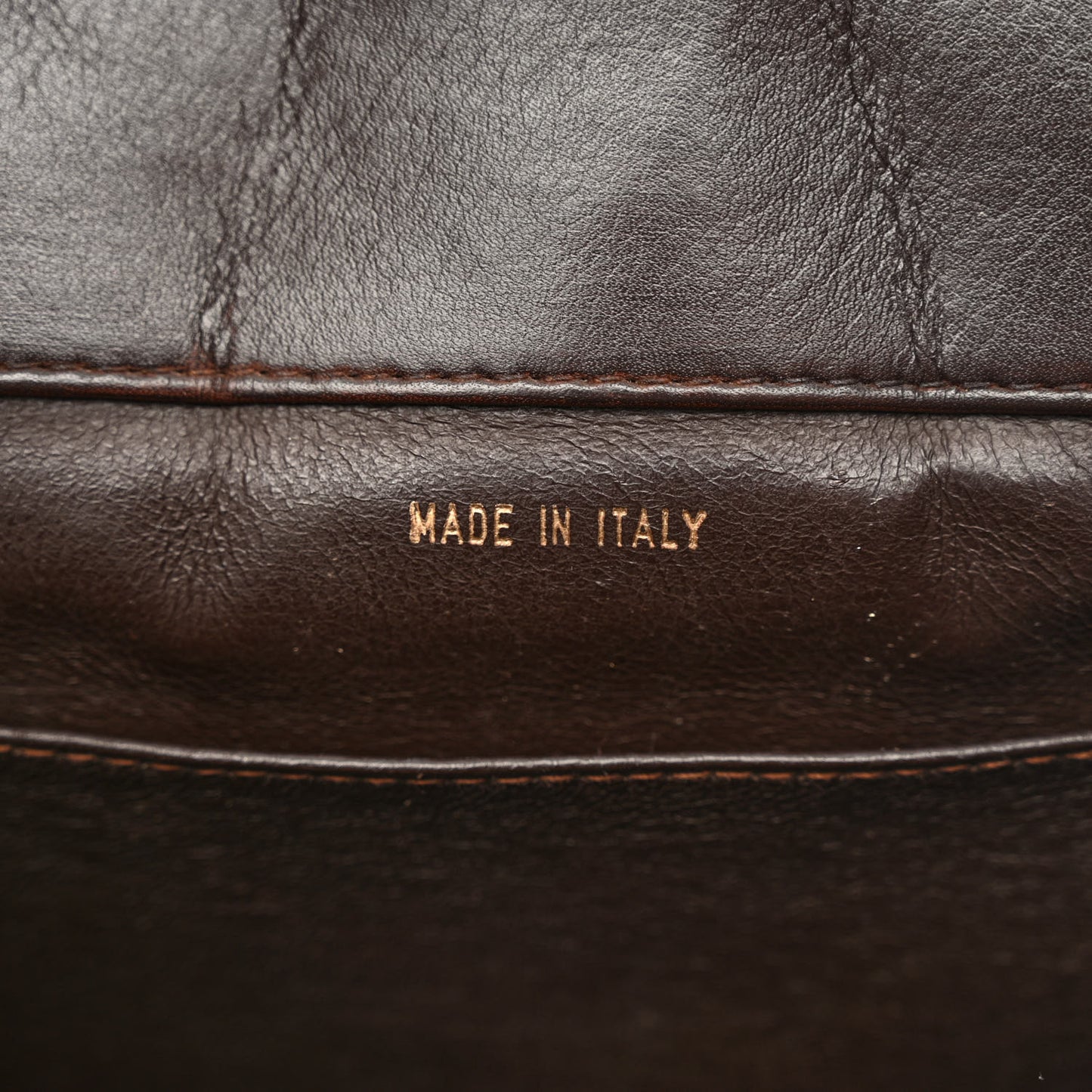 Lambskin CC Tortoise Top Handle Tote Brown