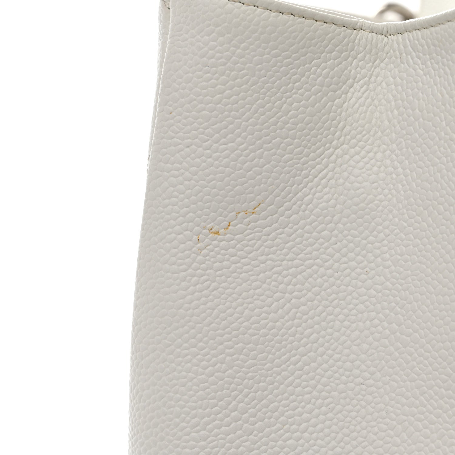 Chanel Caviar Quilted Grand Shopping Tote GST White 11 of 11