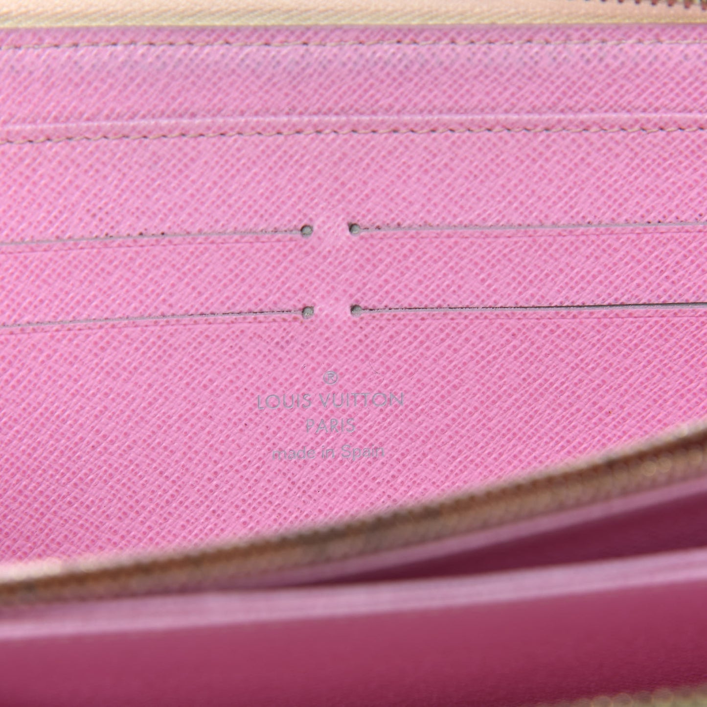Monogram Multicolor Zippy Wallet White Litchi
