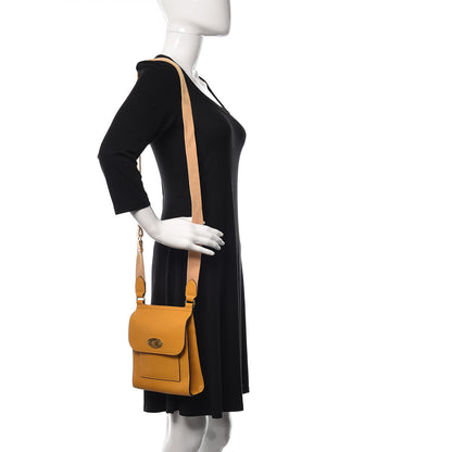 Mulberry Natural Grain Calfskin New Antony Messenger Crossbody Deep Amber 2 of 12
