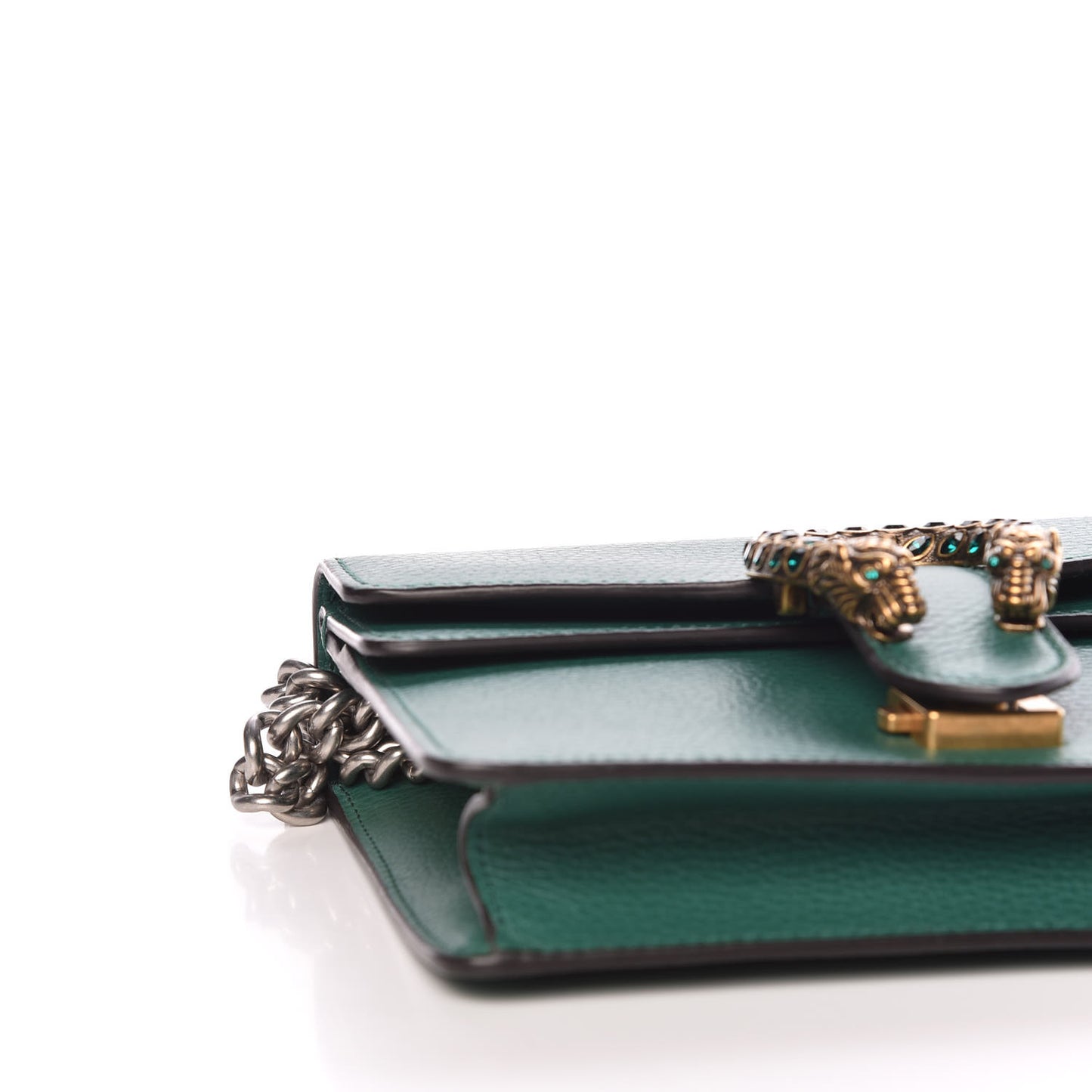 Calfskin Mini Dionysus Shoulder Bag Emerald