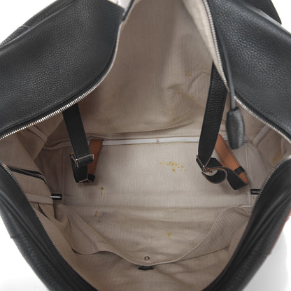 Hermes Taurillon Clemence Victoria 50 Travel Black 5 of 15