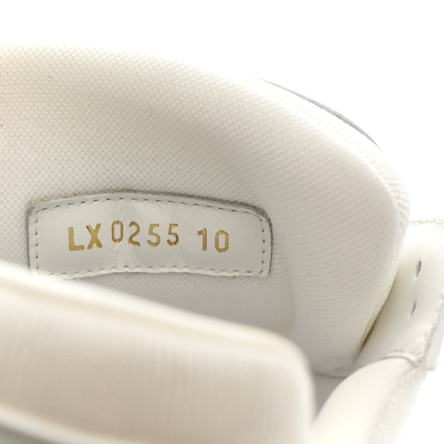 Louis Vuitton Calfskin Monogram Mens LV Trainer Sneakers 10 White 10 of 10
