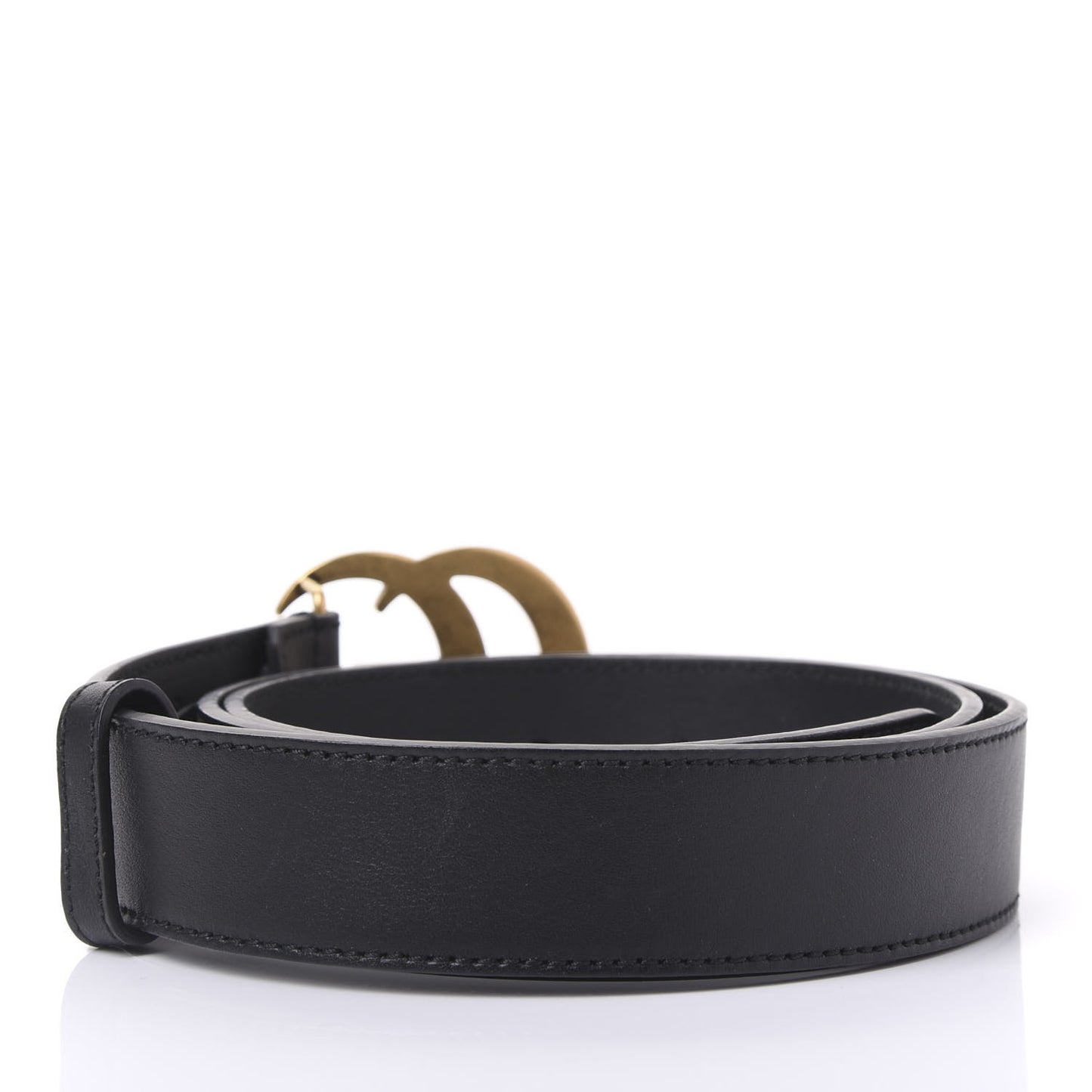 Calfskin Double G 30mm Belt 90 36 Black