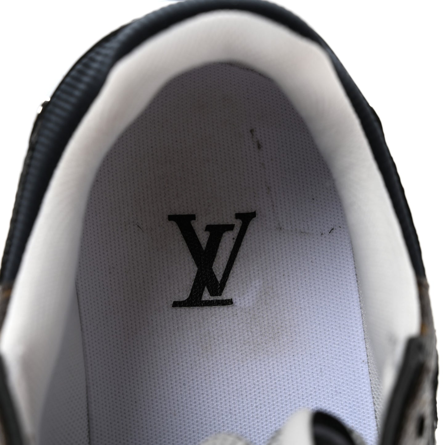 Mesh Monogram LV Olympia Sneakers 37 Black