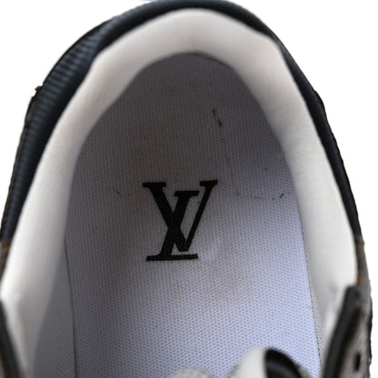 Louis Vuitton Mesh Monogram LV Olympia Sneakers 37 Black 10 of 13