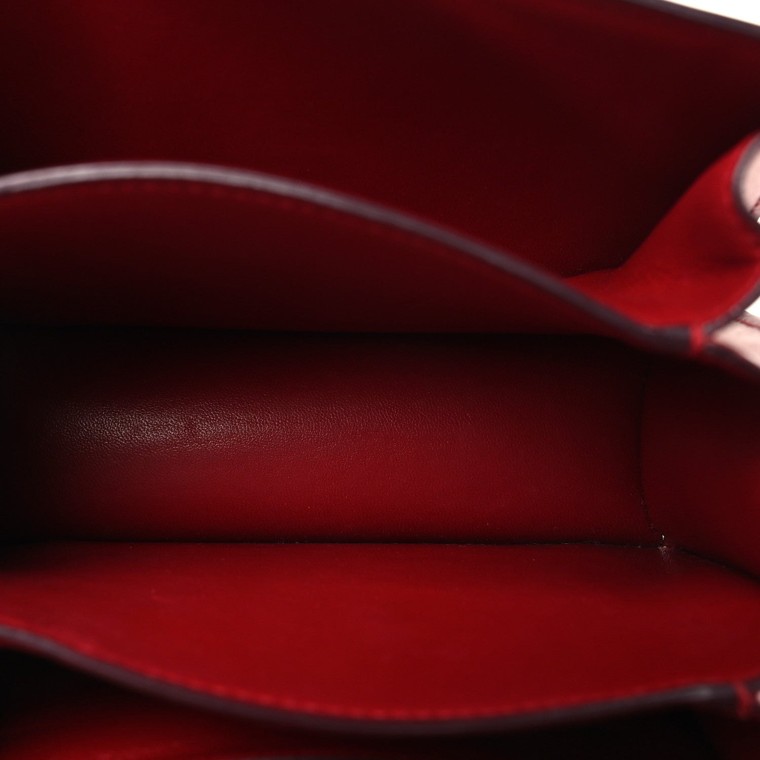 Celine Box Calfskin Small Classic Box Flap Bag Red 4 of 10