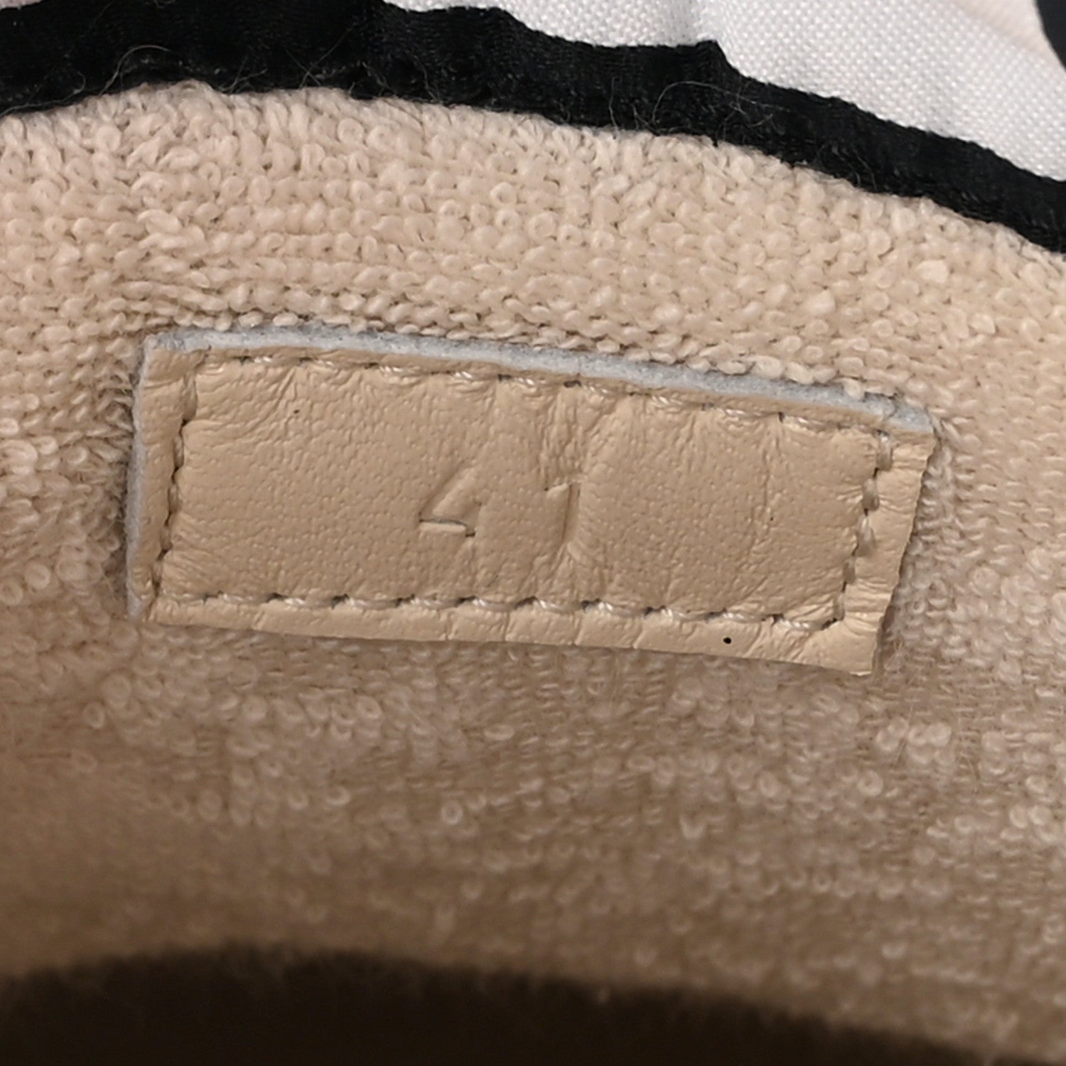 Gucci Lame GG Monogram Nubuck Web Screener Sneakers 41 Beige Ebony Pink 10 of 11