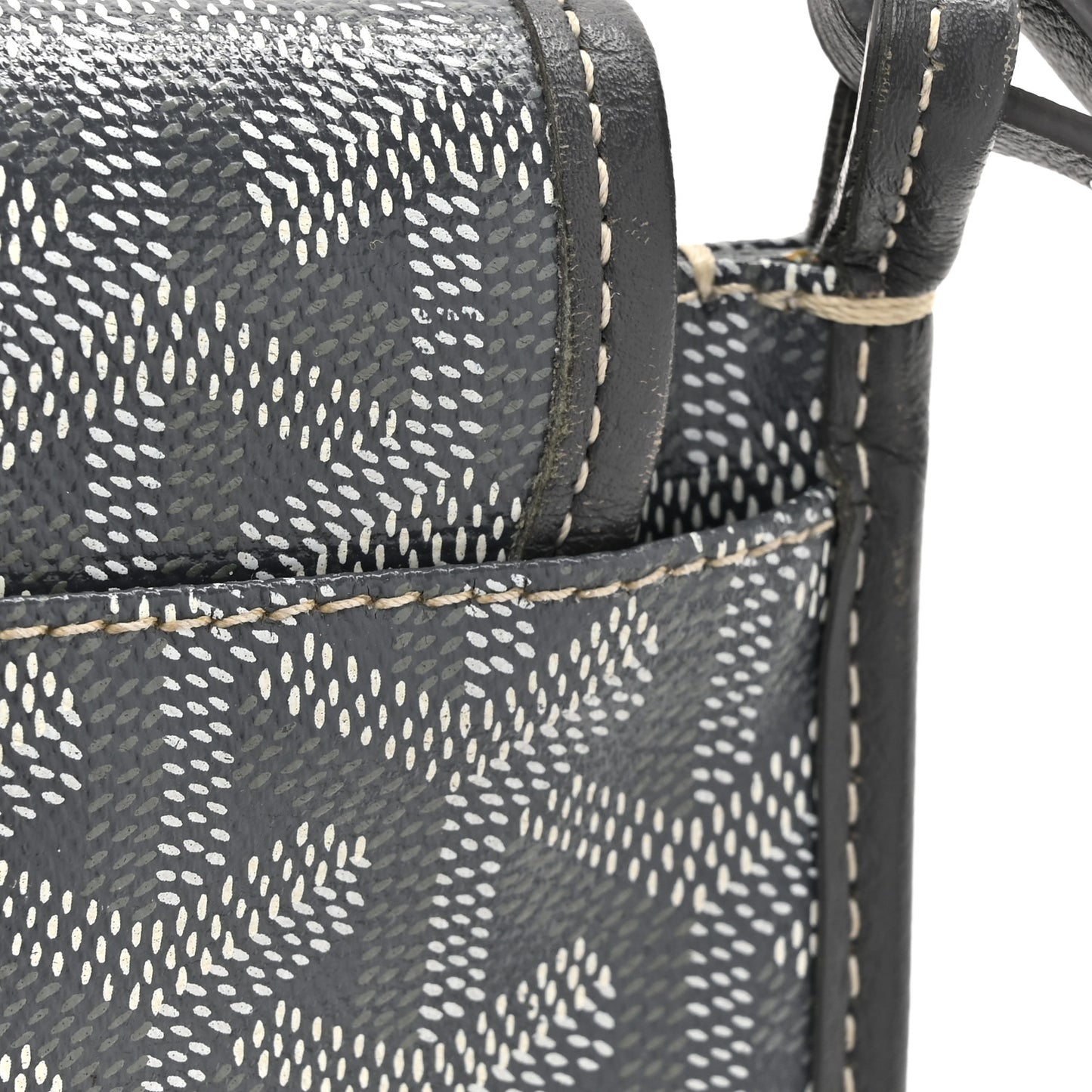 Goyardine Plumet Wallet Clutch Grey