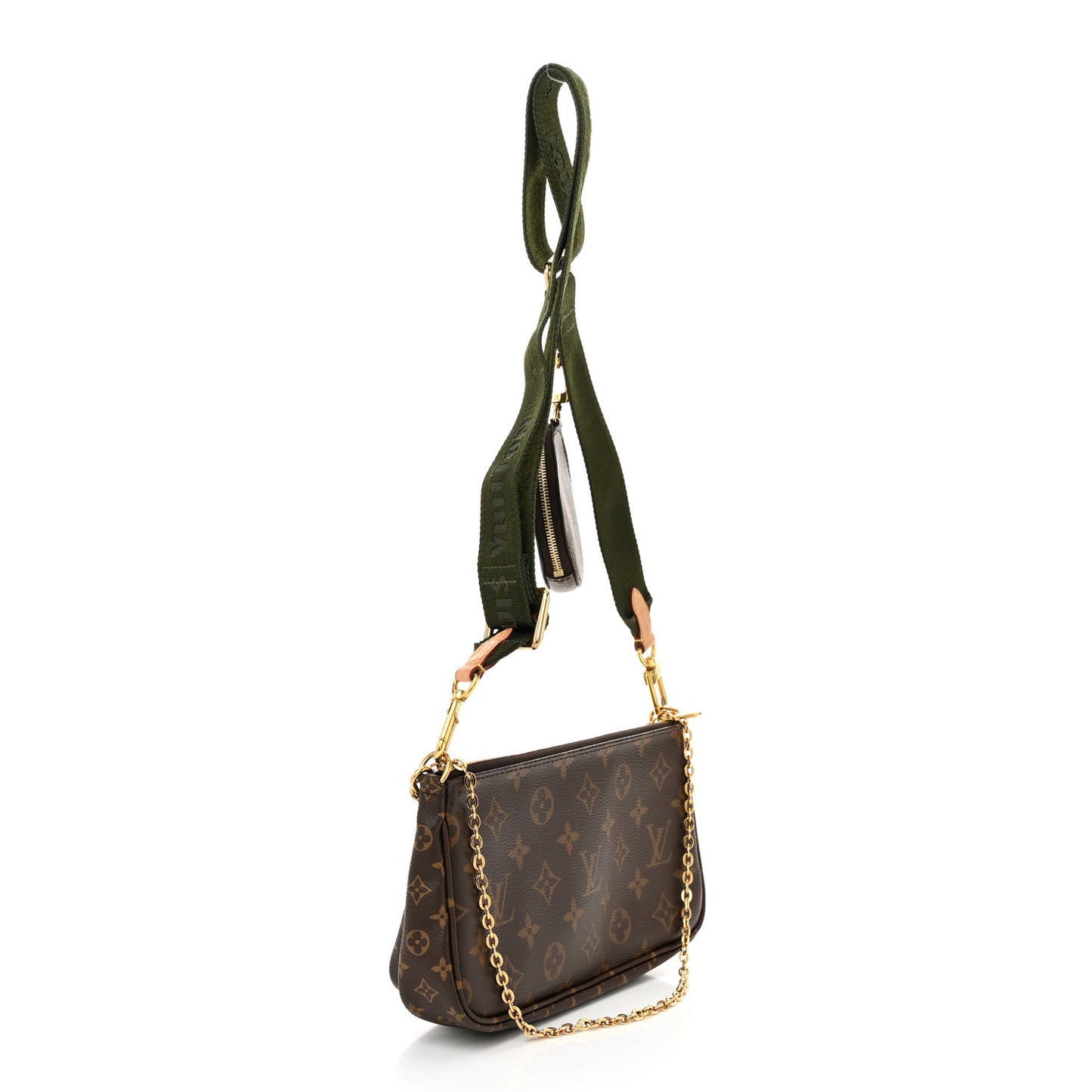 Monogram Multi Pochette Accessories Kaki