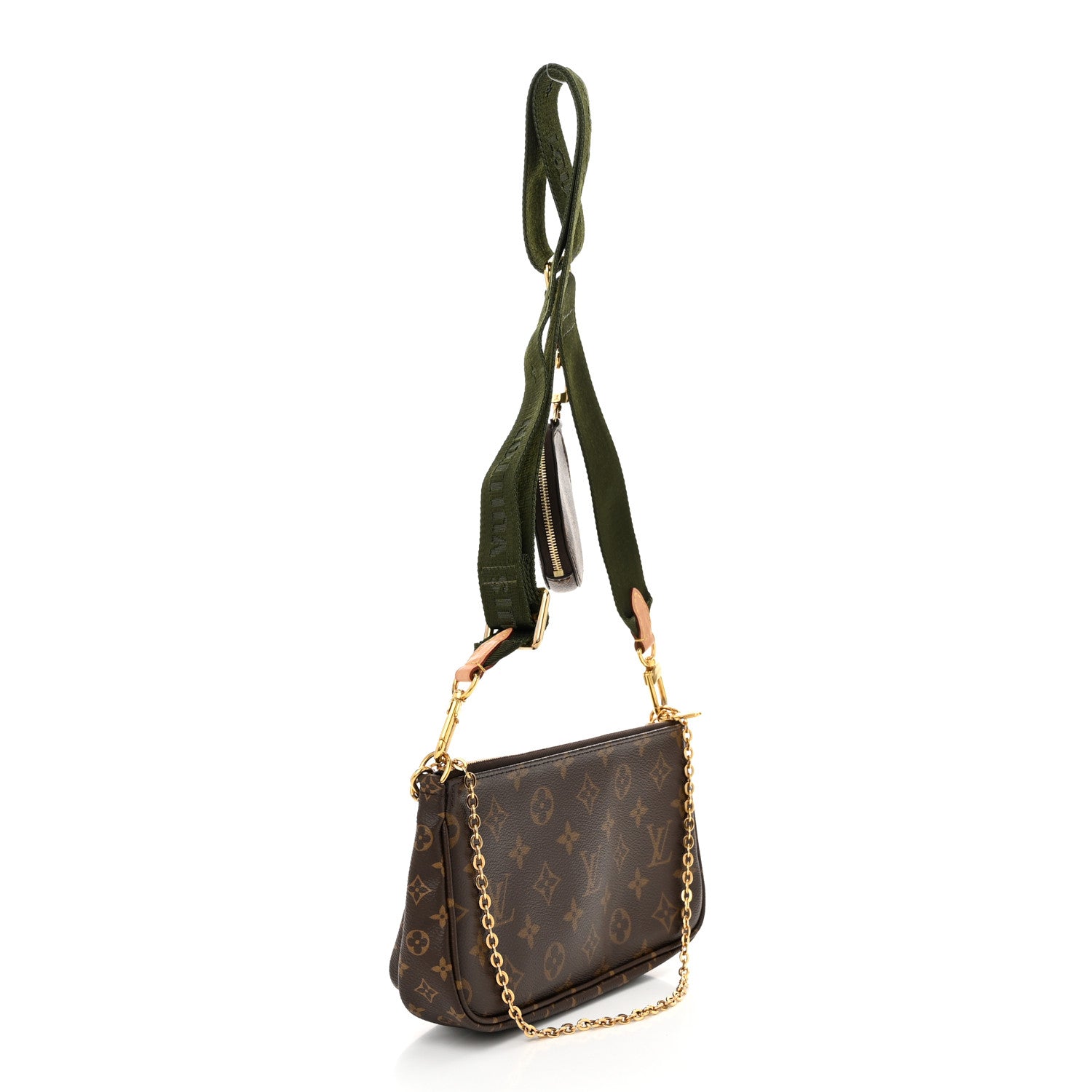 Louis Vuitton Monogram Multi Pochette Accessories Kaki 3 of 11
