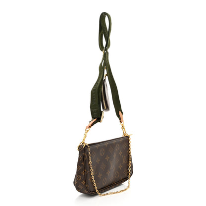 Louis Vuitton Monogram Multi Pochette Accessories Kaki 3 of 11