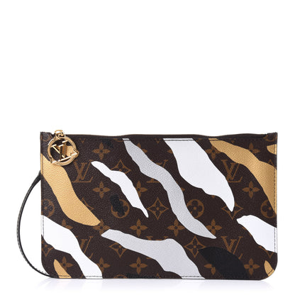Louis Vuitton X LOL Monogram Neverfull MM GM Pochette Gold Silver 1 of 8
