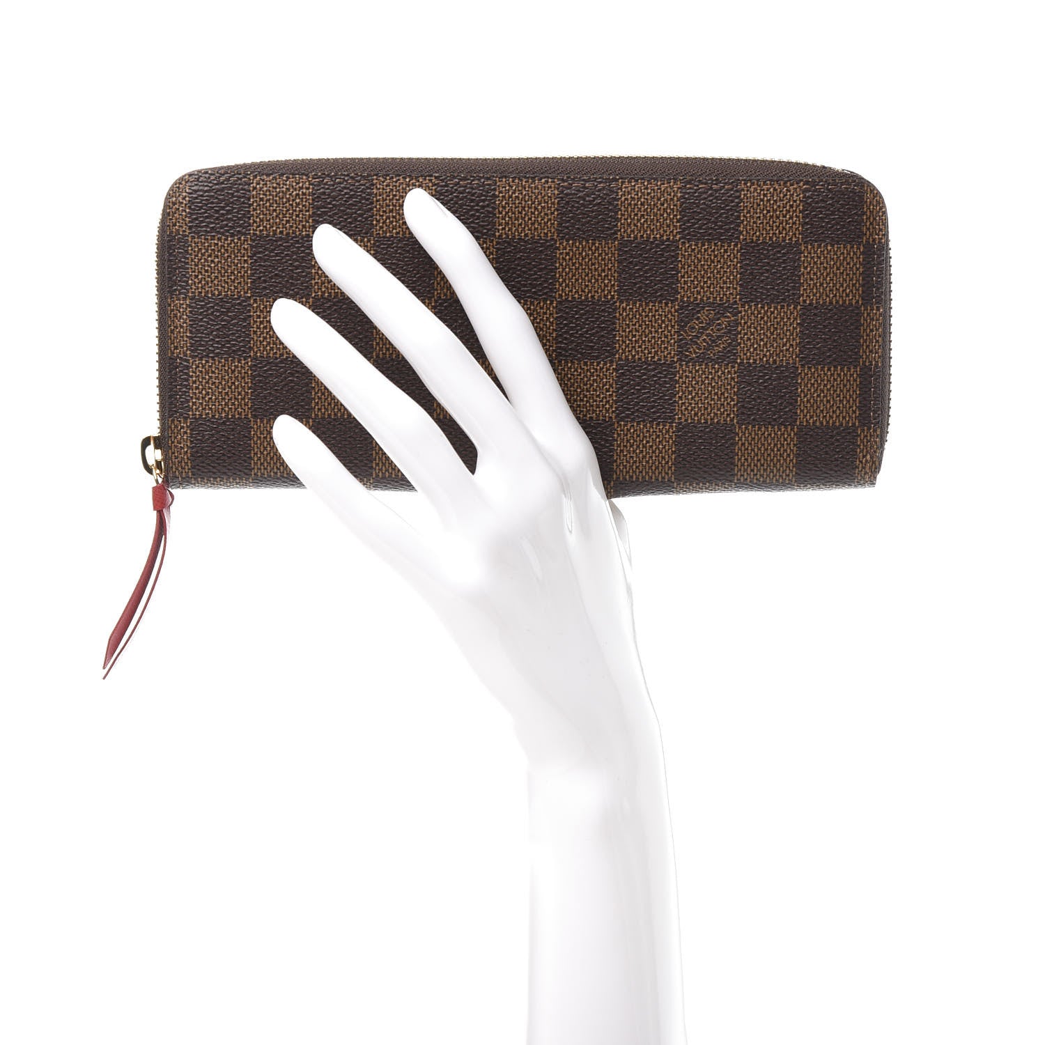 Louis Vuitton Damier Ebene Clemence Wallet 2 of 11