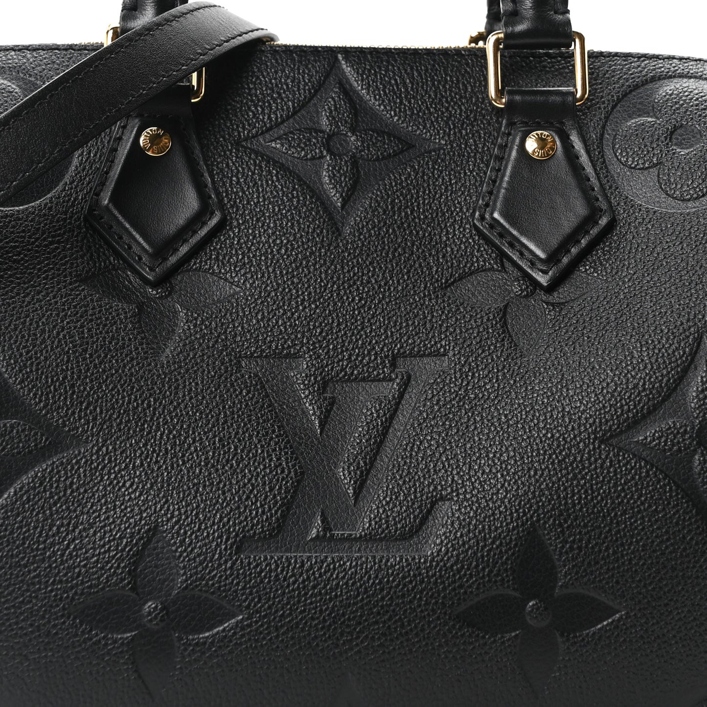 Empreinte Monogram Giant Speedy Bandouliere 25 Black