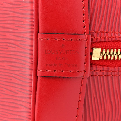 Louis Vuitton Epi Alma PM Castillan Red 6 of 12