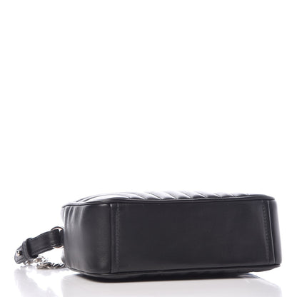 Prada Soft Calfskin Diagramme Crossbody Bag Black 4 of 8
