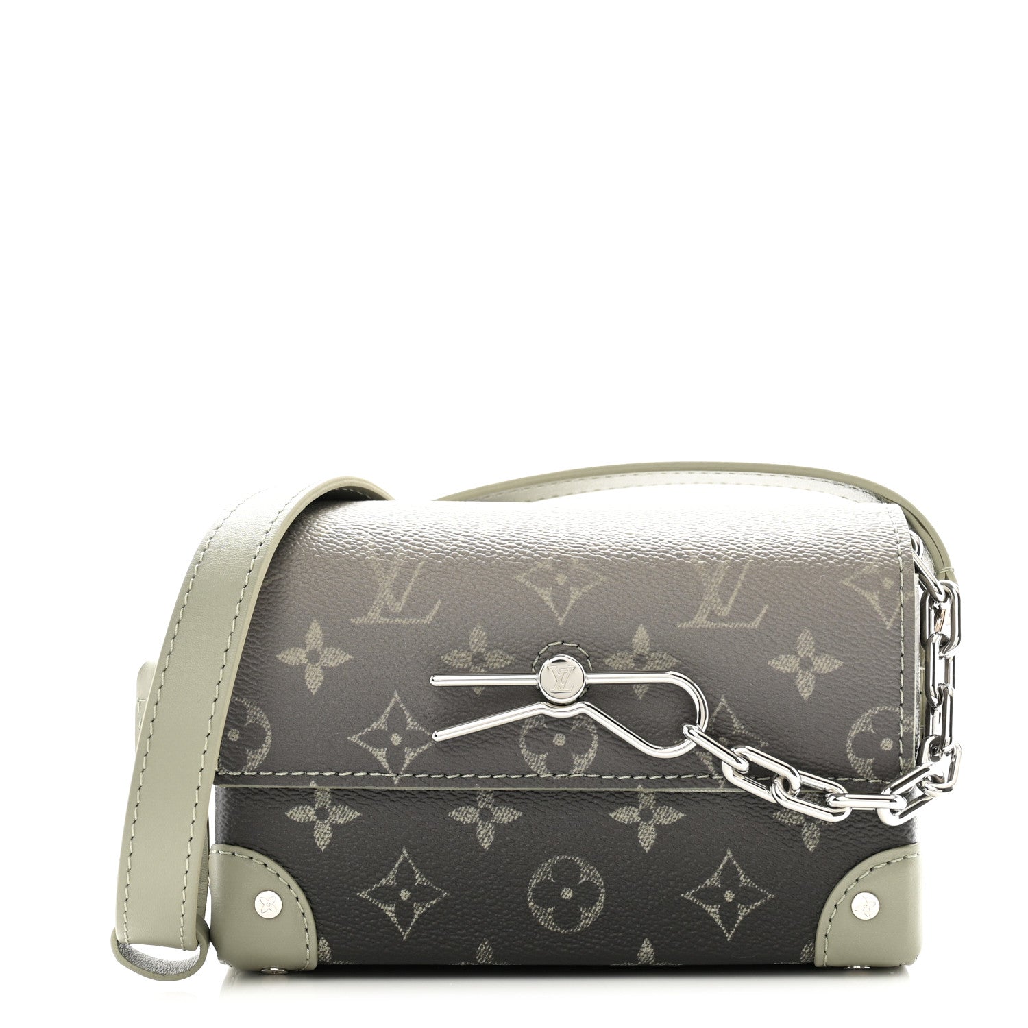 Louis Vuitton Monogram Gradient Steamer Wearable Wallet Khaki Green 1 of 10