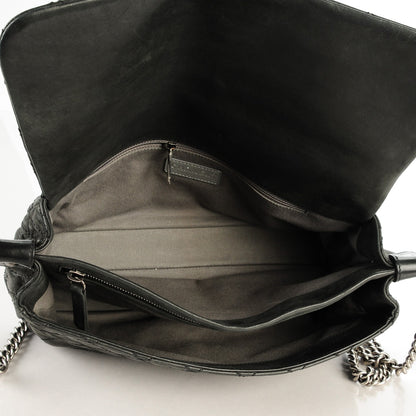 Chanel Iridescent Calfskin Large Coco Daily Flap Black 5 of 7