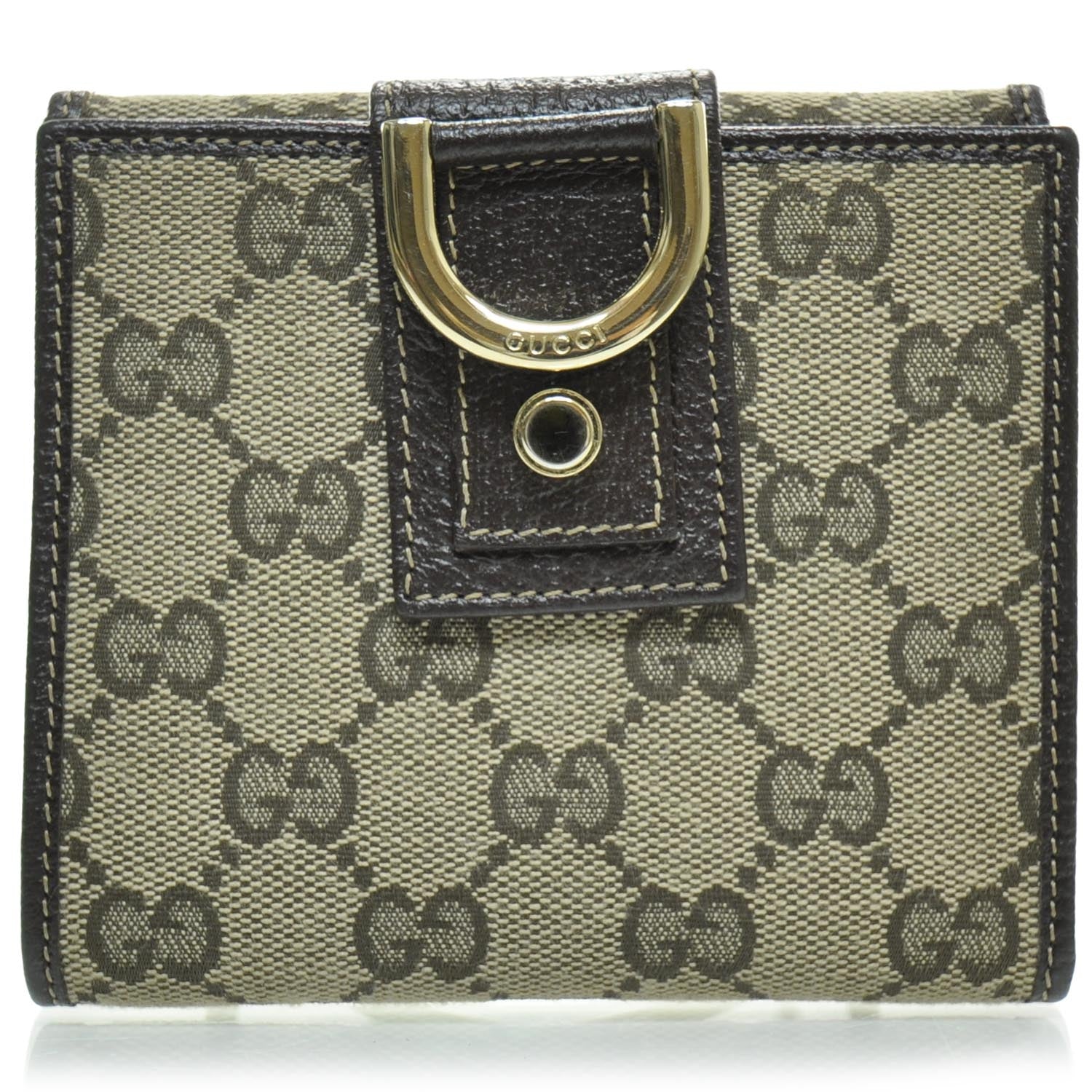 Gucci Monogram French Abbey Wallet 1 of 7