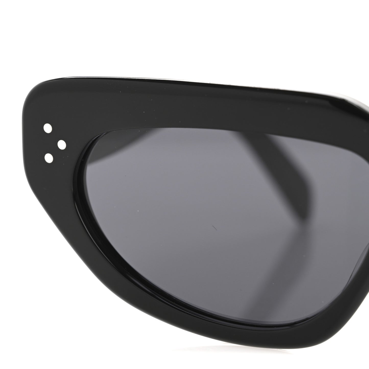Acetate Cat Eye Sunglasses CL40273U Black