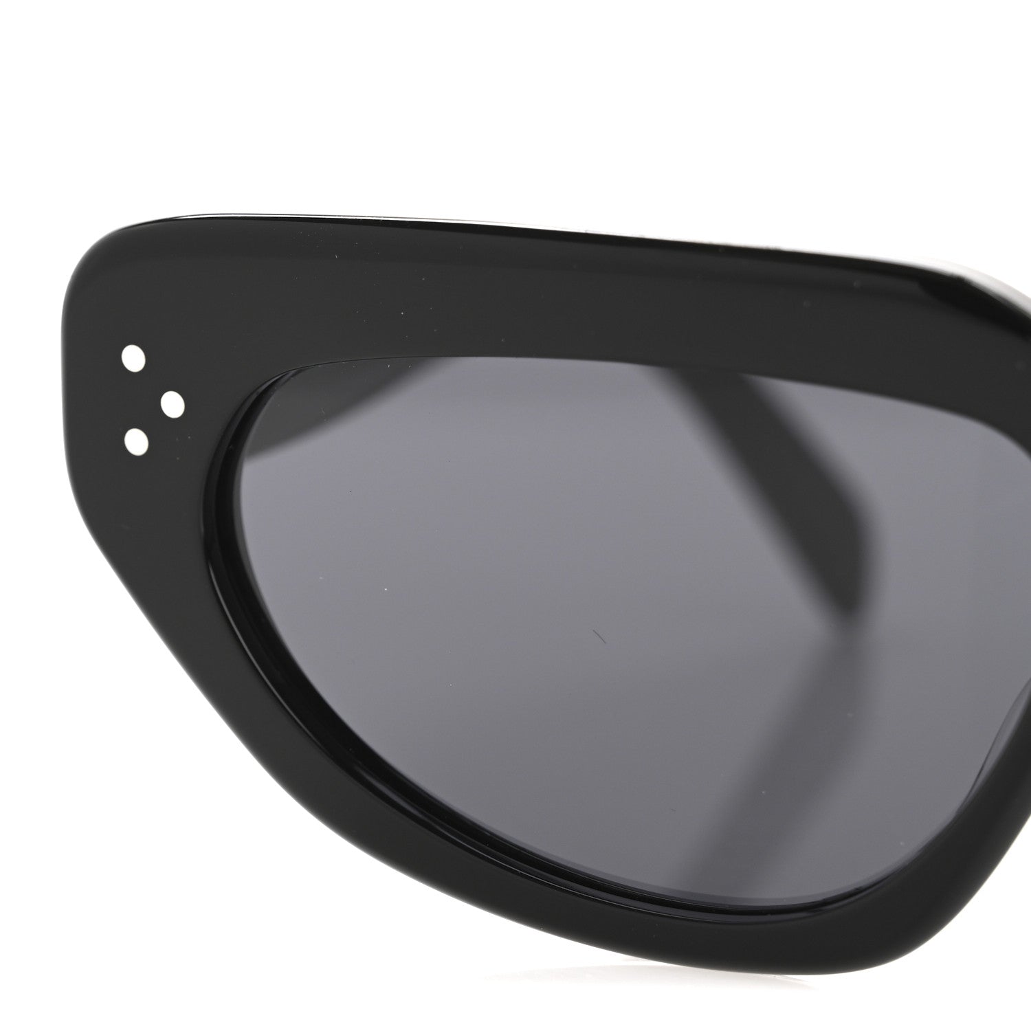 Celine Acetate Cat Eye Sunglasses CL40273U Black 7 of 9