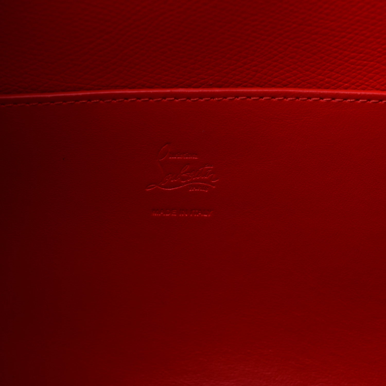 Christian Louboutin Calfskin Spiked Small Cabarock Shopper Tote Poupee 7 of 13