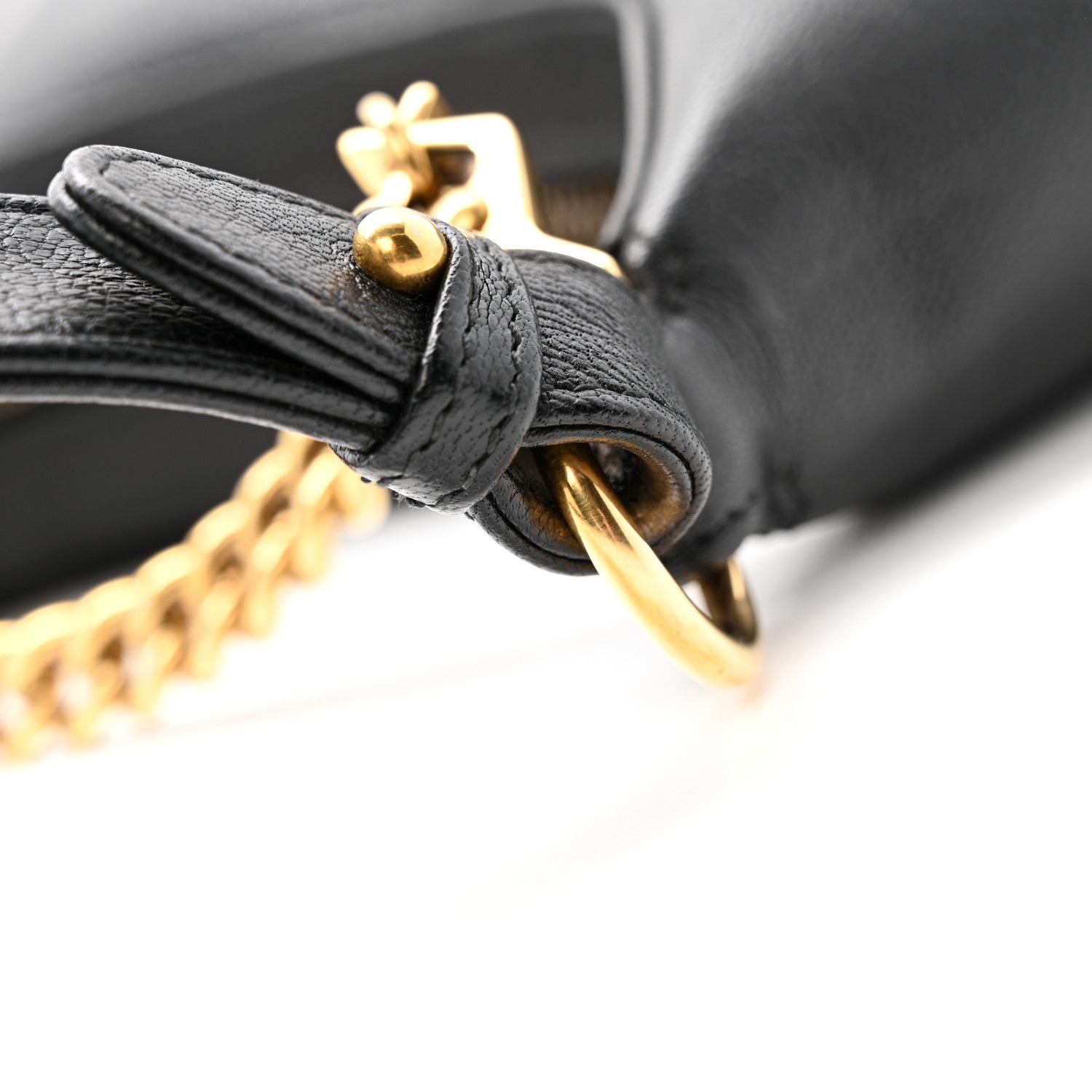 Gucci Goatskin Small Aphrodite Shoulder Bag Black 14 of 14