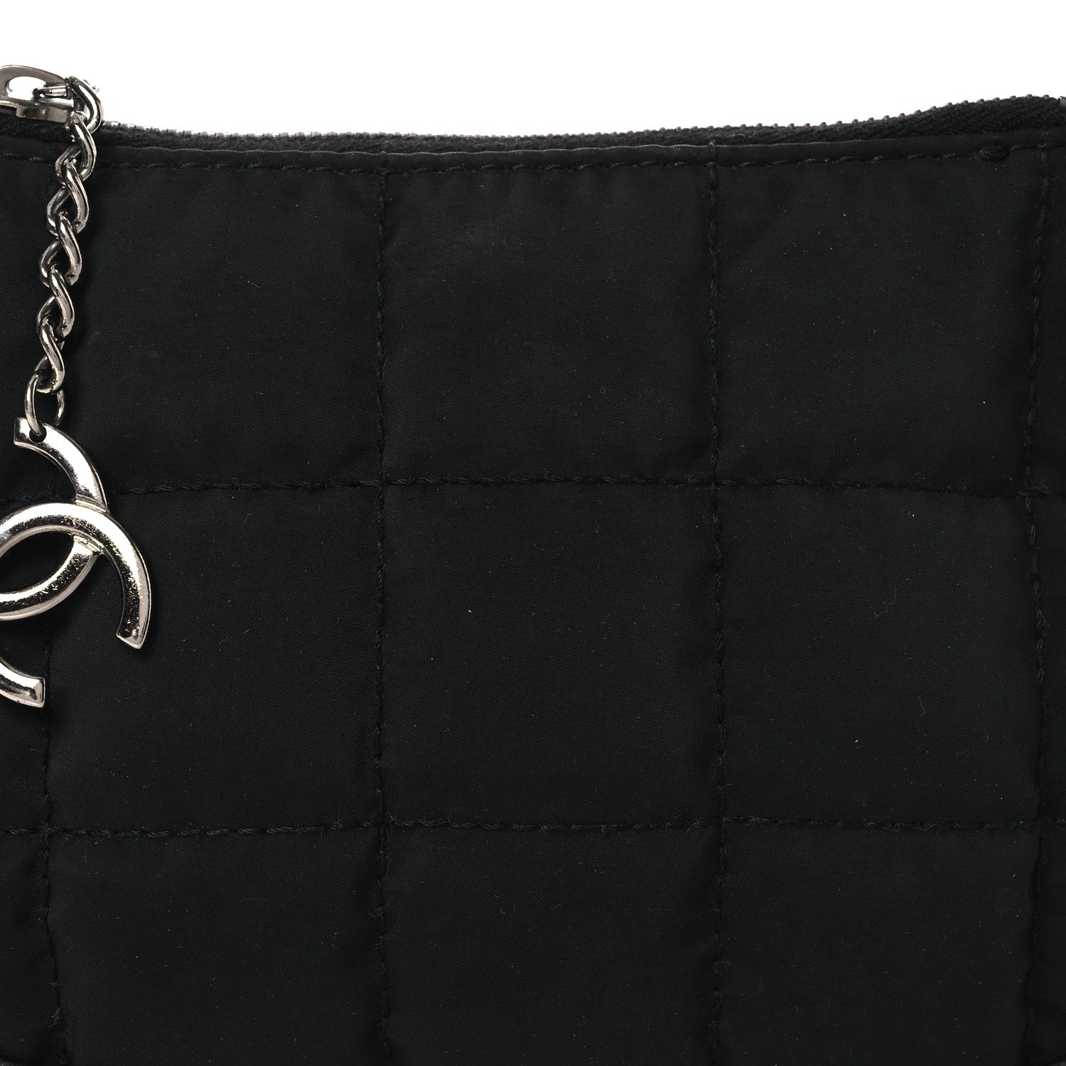 Chanel Nylon Chocolate Bar Mini Bag Black 7 of 11