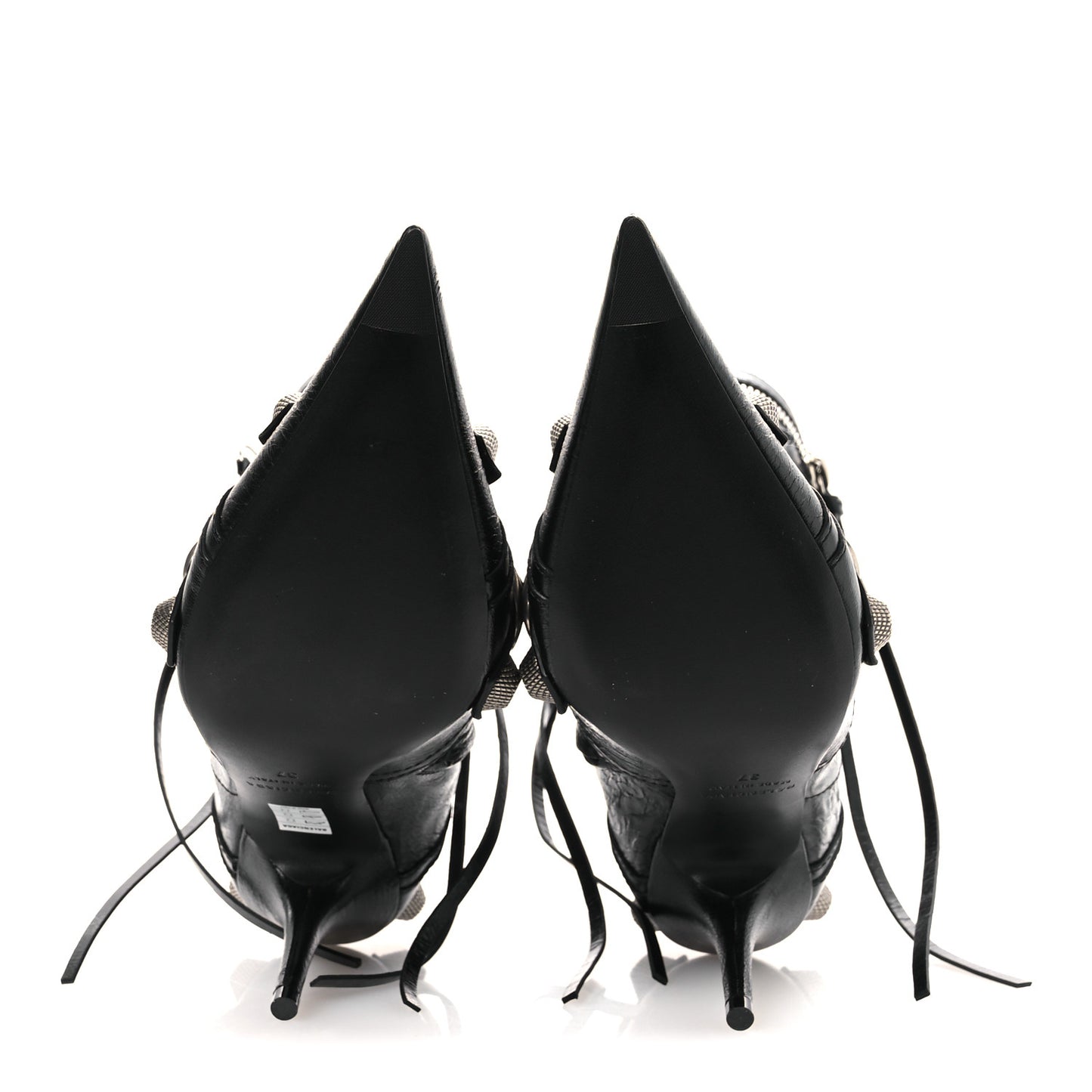 Agneau Arena Cagole 70mm Ankle Boots 37 Black