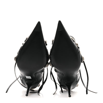 Balenciaga Agneau Arena Cagole 70mm Ankle Boots 37 Black 7 of 11