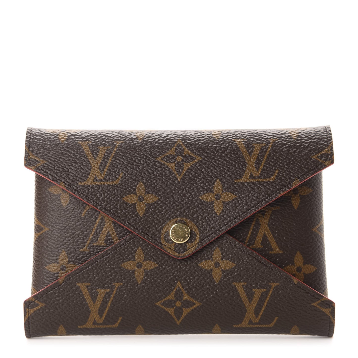 Monogram Medium Kirigami Pochette Insert Coquelicot