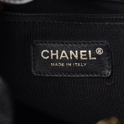 Chanel Caviar Quilted Petit Shopping Tote PST Black 6 of 8