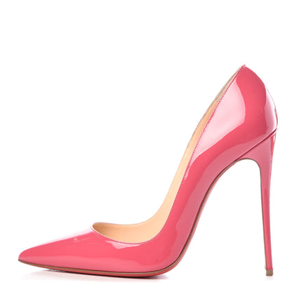 Christian Louboutin Patent So Kate 120 Pumps 40 Bonbon 1 of 11