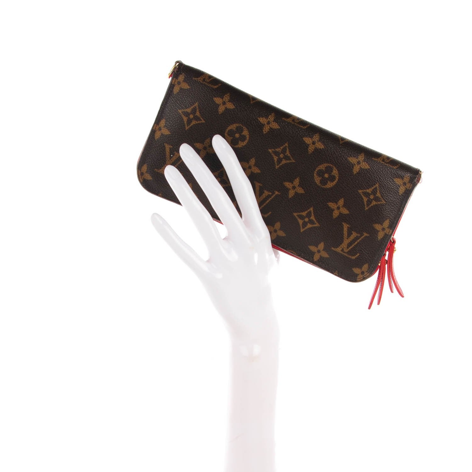 Louis Vuitton Monogram Insolite Wallet Red 2 of 6