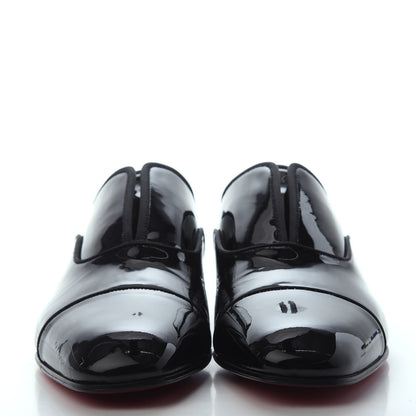 Christian Louboutin Patent Mens Alpha Male Flat Loafers 41 Black 2 of 4