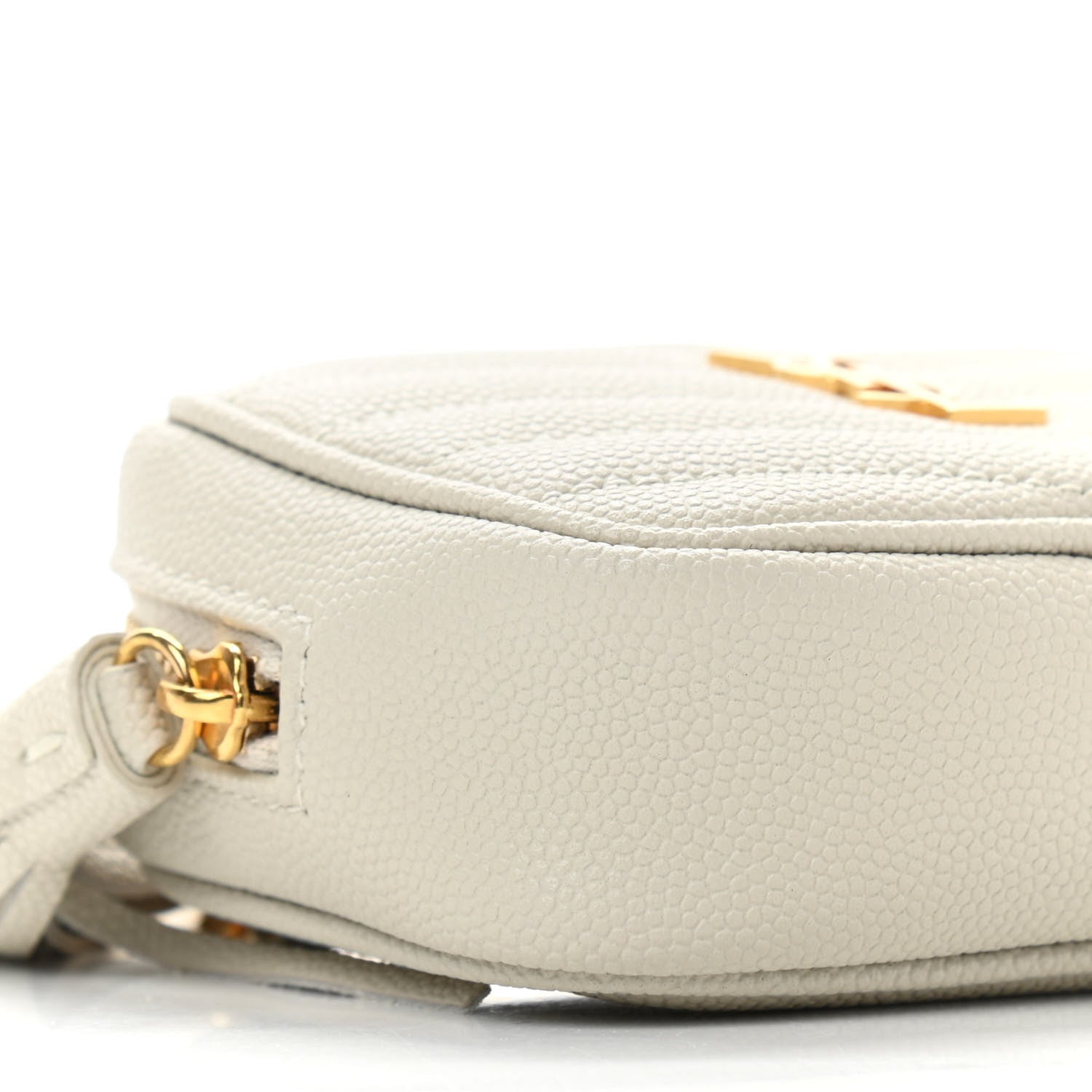 Saint Laurent Grain De Poudre Matelasse Monogram Baby Lou Camera Bag Crema Soft 9 of 12