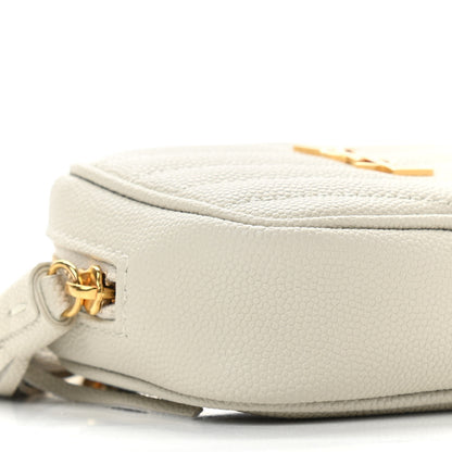 Saint Laurent Grain De Poudre Matelasse Monogram Baby Lou Camera Bag Crema Soft 9 of 12