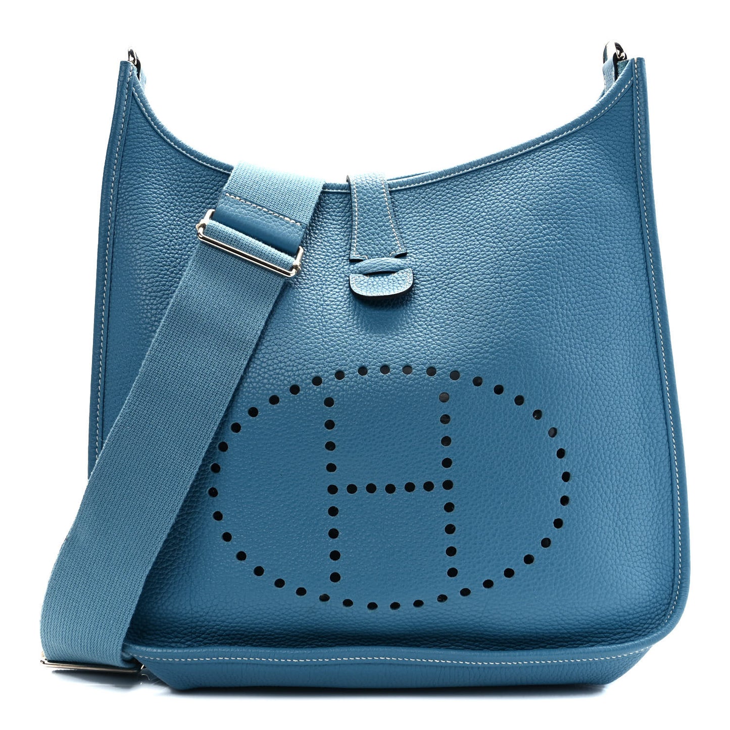 Taurillon Clemence Evelyne III GM Blue Jean