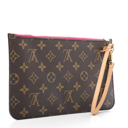Louis Vuitton Monogram Neverfull MM GM Pochette Pivoine 3 of 7