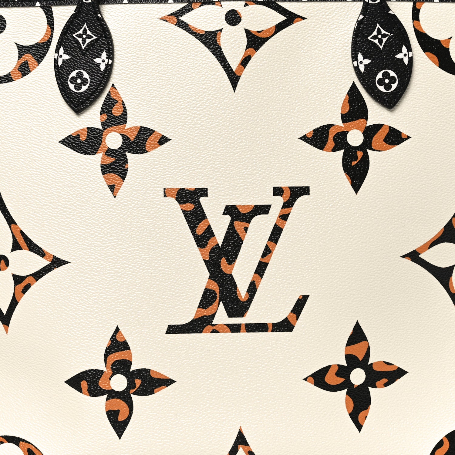 Louis Vuitton Monogram Giant Jungle Neverfull MM Ivory 8 of 10