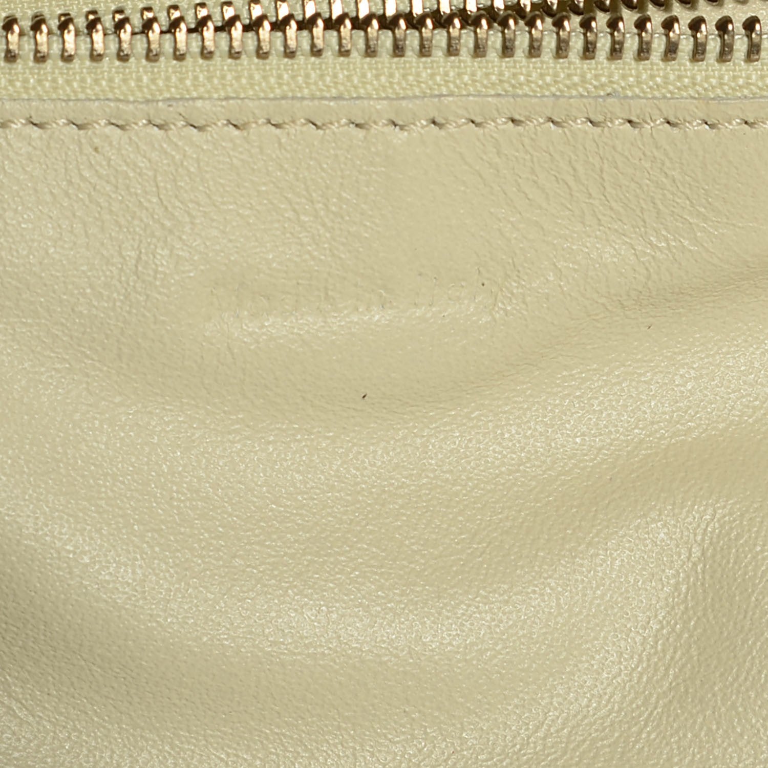 Celine Smooth Calfskin Shrunken Lambskin Micro Tri-Color Luggage Chalk 7 of 8