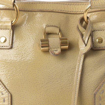 Saint Laurent Patent Large Muse Beige 9 of 11
