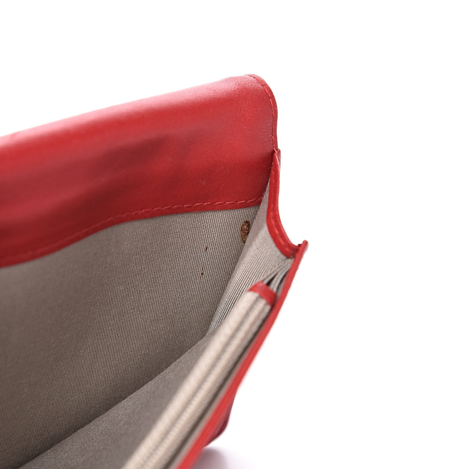 Chanel Caviar Timeless CC Yen Wallet Red 16 of 17