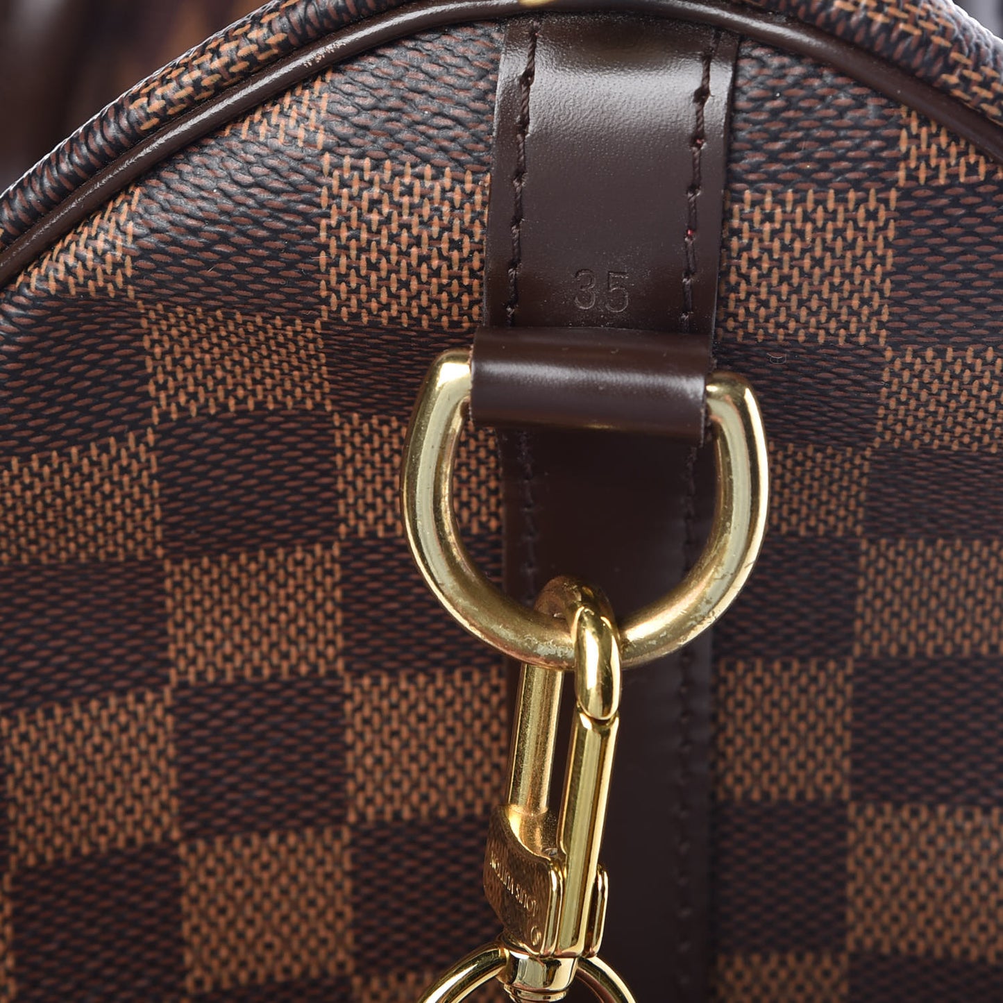Damier Ebene Speedy Bandouliere 35