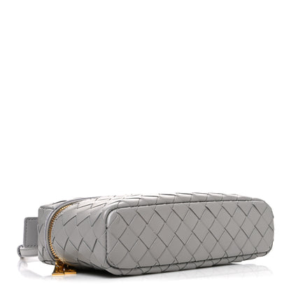 Bottega Veneta Calfskin Intrecciato Bang Bang Vanity Case Limestone 4 of 11