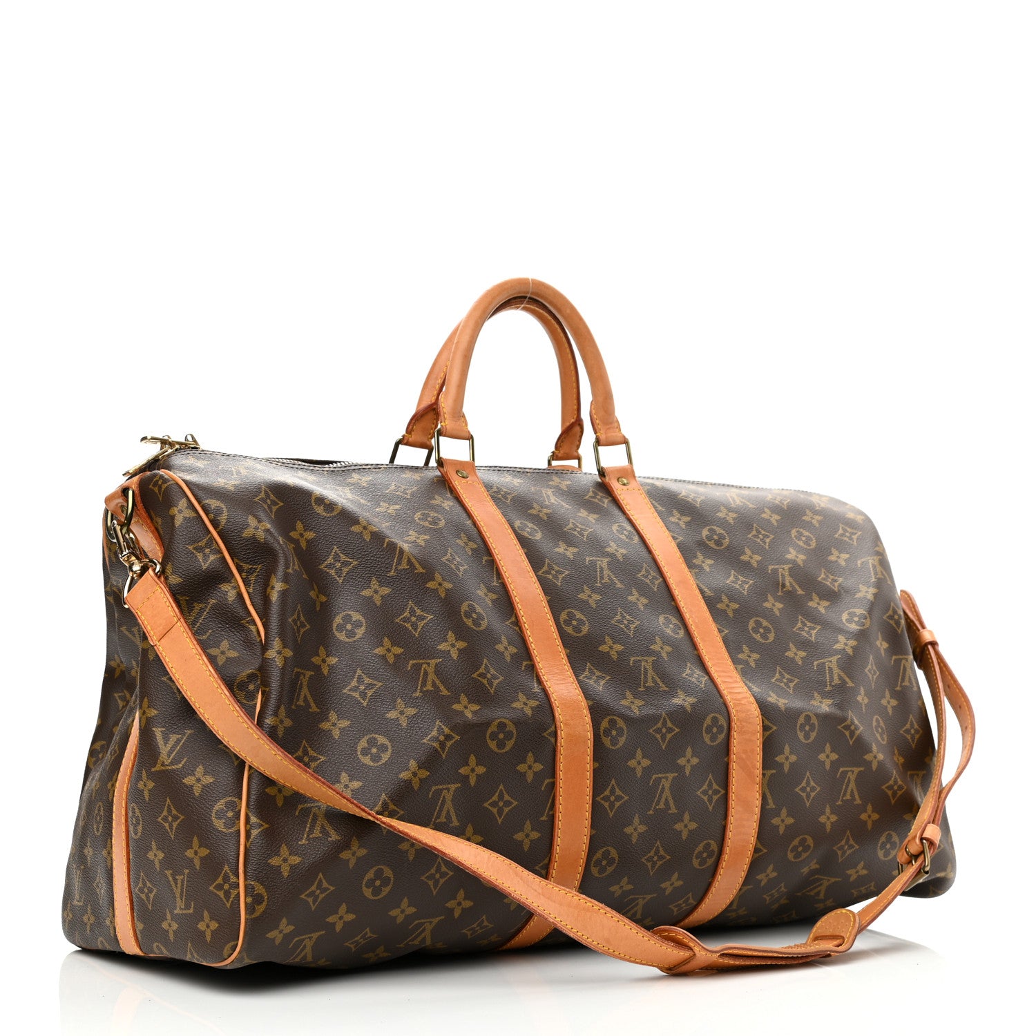 Louis Vuitton Monogram Keepall Bandouliere 55 3 of 23