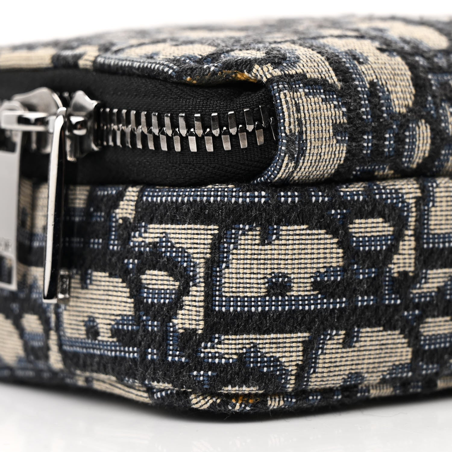 Christian Dior Oblique Pouch Navy Blue 11 of 13